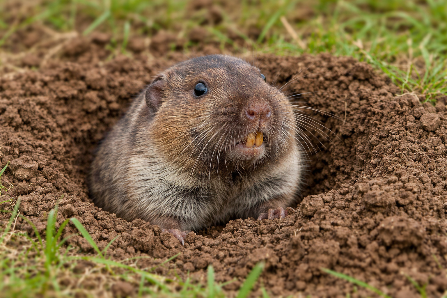 Gopher control in Los Angeles County